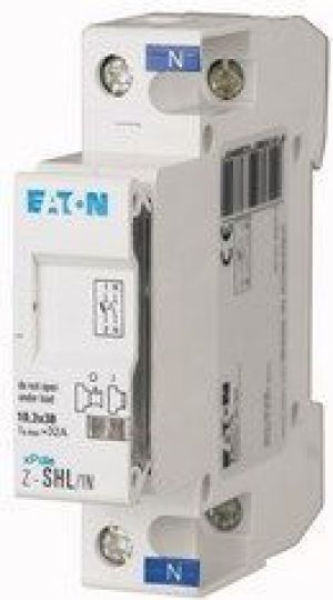 Eaton Rozłącznik bezpiecznikowy cylindryczny 1+N 10x38mm Z-SHL/1N (263884) 1