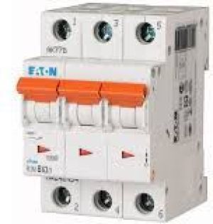 Eaton Wyłącznik nadprądowy 3P C 63A 10kA AC PLSM C63/3-MW (242480) 1