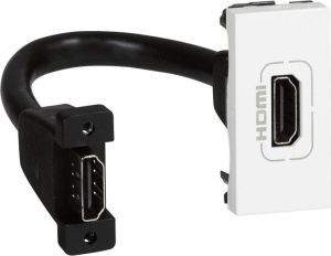 Legrand Gniazdo HDMI typu A z przewodem białe (78778) 1