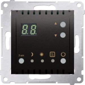 Kontakt-Simon Simon 54 Regulator temperatury z wyświetlaczem, wewnętrzny czujnik temperatury antracyt (DTRNW.01/48) 1