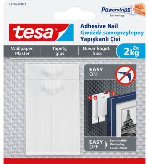 Tesa Gwoździe samoprzylepne do tapet i tynku do 2kg 2szt. (H7777602) 30