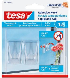 Tesa Haczyki samoprzylepne przezroczyste do 1kg 2szt. (H7773502) 12