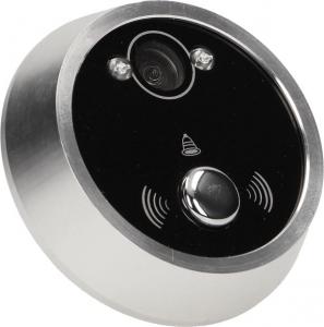 Orno Elektroniczny wizjer do drzwi 3,5cala z dzwonkiem, podświetleniem nocnym, zoomem i funkcją nagrywania, bateryjny (OR-WIZ-1102) 6