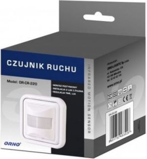 Orno Czujnik ruchu 500W 160 stopni biały (OR-CR-220) 2
