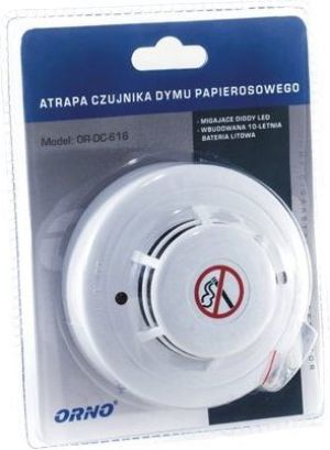 Orno Atrapa czujnika dymu papierosowego biała (OR-DC-616) 6