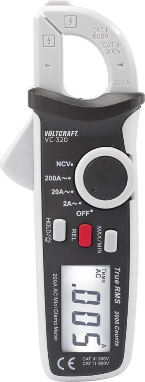 Voltcraft Miernik cęgowy VC-320 CAT II 600V CAT III 300V 1