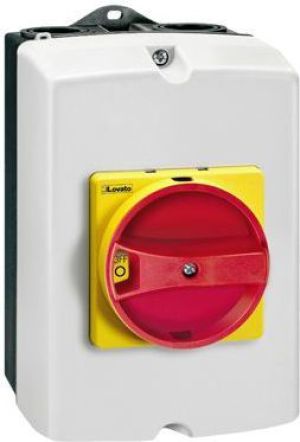 Lovato Electric Obudowa do rozłącznika GA016A-GA040A, pokrętło czerwono-żółte (GAZ1) 1
