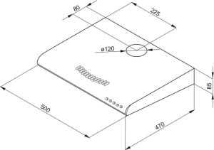 Okap Amica OSC 5211I inox 2