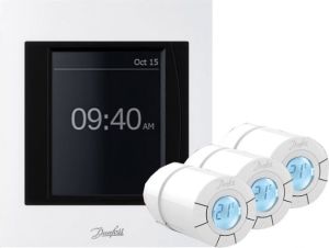 Danfoss System Danfoss Link WiFi sterownik + 3 termostaty (014G0501) 1