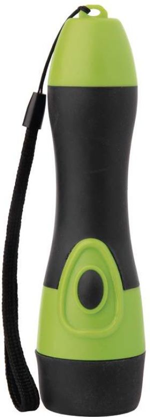 Latarka Emos gumowana 3 x LED 12lm 2 x AA zielono-czarna (P3864) 2