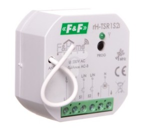 F&F F&Home Radio Przekaźnik trójstanowy z podwójnym nadajnikiem (sterownik rolet) 1