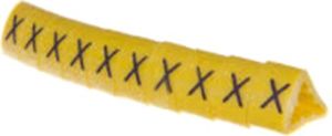 Ergom Oznacznik przewodów OZ-0 / X żółty 100szt. (E04ZP-01020104600) 1
