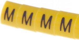 Ergom Oznacznik przewodów OZ-0 / M żółty 100szt. (E04ZP-01020103500) 1