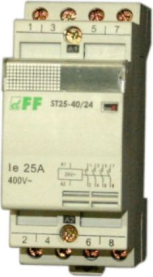 F&F Stycznik modułowy 25A 1Z 1R 230V AC (ST25-11) 1