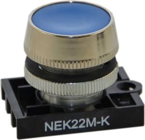 Promet Napęd przycisku NEK22M-K fi22 niebieski (W0-N-NEK22M-K N) 1