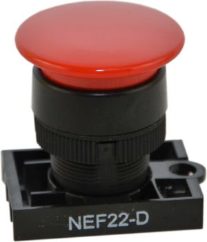 Promet Napęd przycisku NEF22-D 22mm czerwony (W0-N-NEF22-D C) 1
