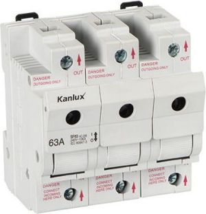 Kanlux Rozłącznik bezpiecznikowy 63A KSF02-63-3P (23343) 1