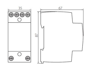 Kanlux Transformator dzwonkowy KTF-8-24 (23260) 2