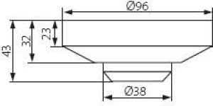 Kanlux Czujnik ruchu Rolf JQ-O mikrofalowy 2 - 2000lx 6s - 12min 1200W (08821) 3