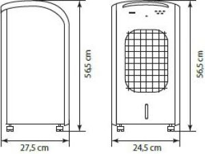 Klimator Kanlux KLOD ACL-W/BL 4