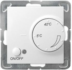 Ospel IMPRESJA Regulator temperatury czujnik napowietrzny biały (RTP-1YN/m/00) 1