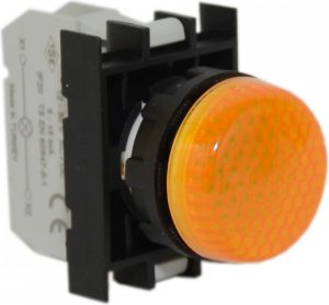 Emas Lampka sygnalizacyjna 12 - 30V AC / DC żółta (T0-B080XS) 1