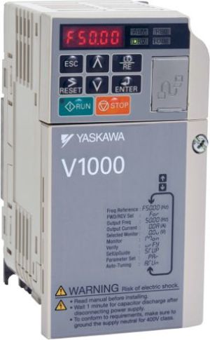 YASKAWA Falowniki wektorowy trójfazowe 380-480V AC 3,0 kW 3x400V 6,9A (CIMR-VC4A0007BAA) 1