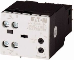 Eaton Elektroniczny moduł czasowy opoźnione odpodanie 0,5-10s 1Z 1R 24V AC/DCDILM32-XTED11-10 (104945) 1