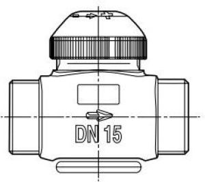 Herz Zawór termostatyczny odwrotny 3/4" (1776052) 2