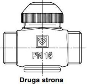 Herz Zawór termostatyczny odwrotny 3/4" (1776052) 4