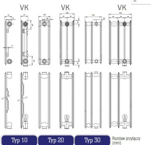 Stelrad grzejnik Accord Typ 20 600 x 1400mm 1165W (GR-ST-A-20140) 4