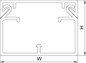TT Plast Listwa maskująca Biały 1 sztuka  (10260) 2