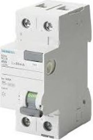 Siemens Wyłącznik różnicowoprądowy 2P 25A 0,03A typ AC (5SV4312-0) 1