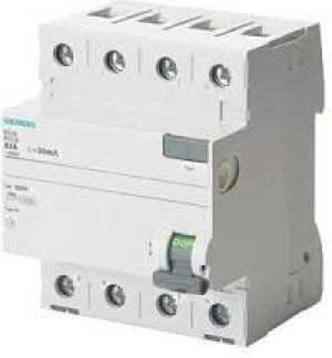 Siemens Wyłącznik różnicowoprądowy 4P 40A 0,03A typ AC (5SV4344-0) 1