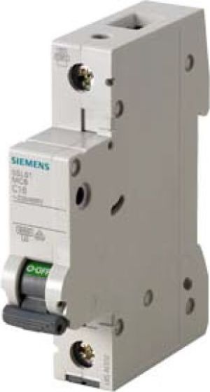 Siemens Wyłącznik nadprądowy 1P C 1.6A 6kA AC (5SL6115-7) 1