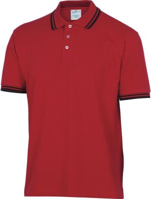 Delta Plus Koszulka polo Agra krótki rękaw czerwona XL (AGRAROXG) 1