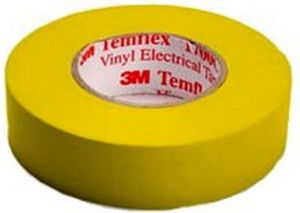 3M Taśma izolacyjna 19mm x 20m PVC Temflex 1500 żółta (DE272951125) 1