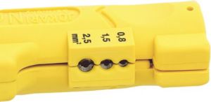 Jokari Szczypce do ściągania izolacji z przewodów płaskich szerokość max 12mm 0,8 - 1,5mm2 No. 14 Flatcable (30140) 2