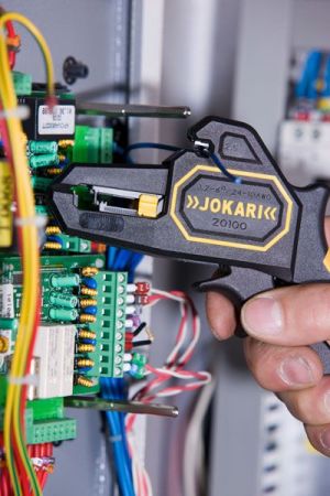 Jokari Szczypce do ściągania izolacji 0,2 - 6mm Secura Soft Grip 2K (20100) 5