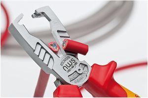 NWS Szczypce izolowane 1000V do ściągania izolacji do 10mm (1451-49-VDE-180) 3