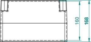 Elektro-Plast Puszka hermetyczna Industrial n/t 270 x 220 x 168mm IP65 szara (2721-00) 2