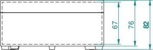 Elektro-Plast Puszka hermetyczna Industrial n/t 170 x 105 x 82 IP65 szara (2707-00) 2