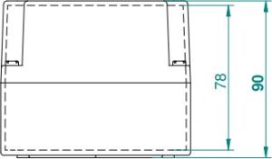 Elektro-Plast Puszka hermetyczna Industrial n/t 110 x 75 x 90mm IP65 szara (2704-00) 2