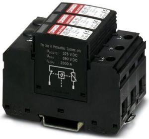 Phoenix Contact Ogranicznik przepięć typu 2 40kA 2,7kV 800V DC VAL-MS 600DC-PV/2+V (2800642) 1