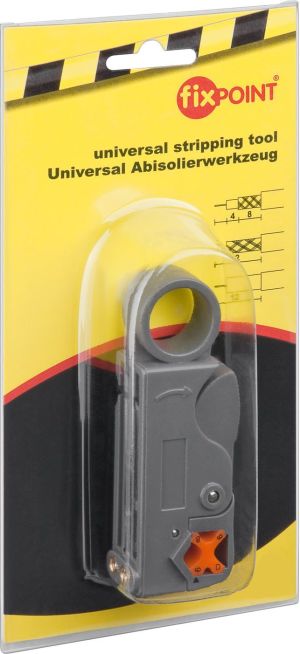 Fixpoint Ściągacz izolacji do kabli telekomunikacyjnych 4 - 12mm (11661) 2