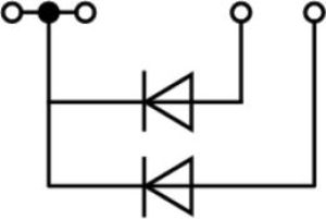 Wago Złączka diodowa 4-przewodowa 1,5mm2 (279-620/281-408) 3