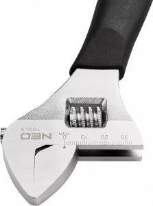 Neo Klucz nastawny typu szwed 32 x 250mm gumowa rękojeść (03-029) 5