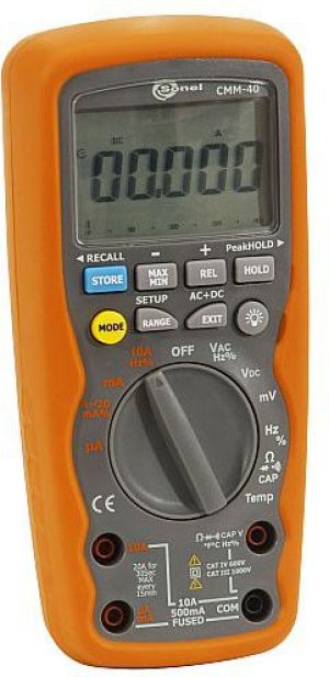 Sonel Miernik parametrów instalacji elektrycznej MPI-525 + Multimetr przemysłowy CMM-40 (WMXXMPI525CMM) 2