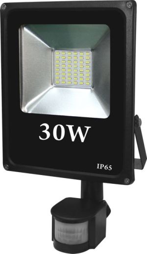 Naświetlacz Volteno Reflektor LED Slim 30W IP65 z czujnikiem ruchu (VO0768) 1