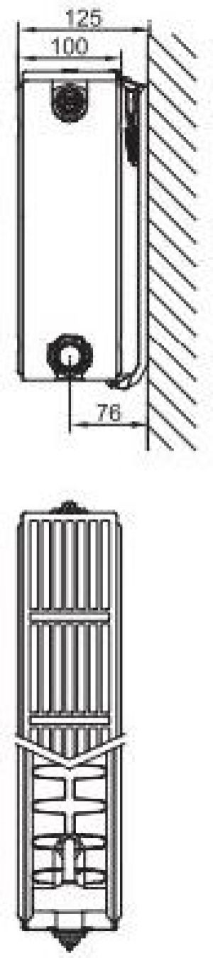 Stelrad Grzejnik Novello typ 22 40 x 40cm (GR-ST-N-22040) 3